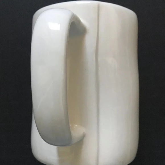 Rae Dunn By Magenta BUT FIRST, COFFEE White Ceramic Large Cup Mug Coffee Tea - Picture 7 of 7